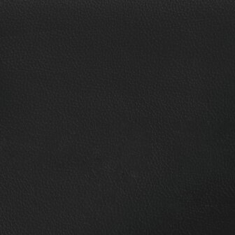 Tweezitsbank 120 cm kunstleer zwart 7