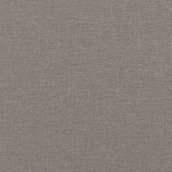 Tweezitsbank 120 cm stof taupe 7