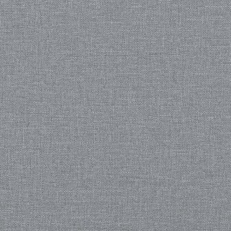 Tweezitsbank 140 cm stof lichtgrijs 7