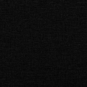 Tweezitsbank 140 cm stof zwart 7