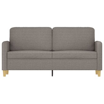 Tweezitsbank 140 cm stof taupe 3