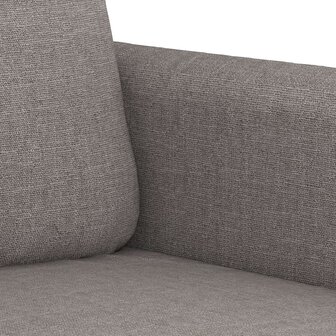 Tweezitsbank 140 cm stof taupe 6