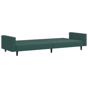2-delige Loungeset fluweel donkergroen 5
