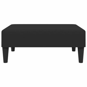 2-delige Loungeset fluweel zwart 8