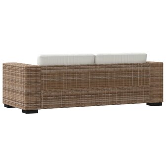 3-zits bankstel set rattan 8-delig  5