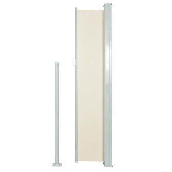 Windscherm uittrekbaar 160x500 cm cr&egrave;me 3