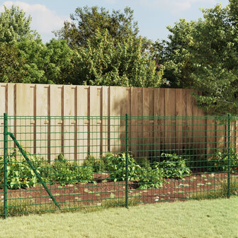 Gaashek met flens 1x10 m groen 1