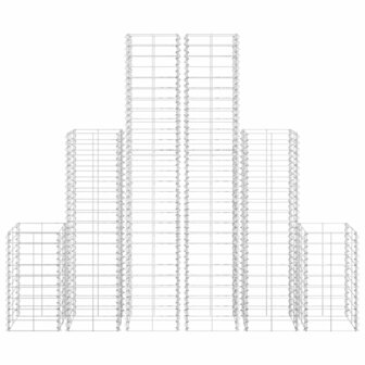 6-delige Schanskorfset gegalvaniseerd draad  4
