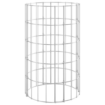 Gabion paal rond &Oslash;30x50 cm gegalvaniseerd staal 2