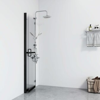 Inloopdouchewand inklapbaar 80x190 cm ESG-glas transparant 3