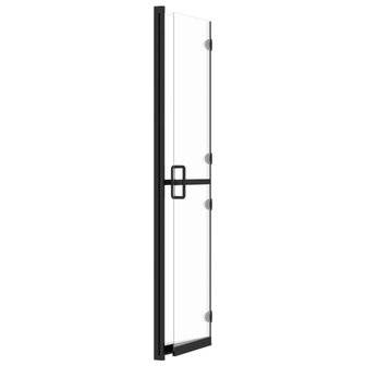 Inloopdouchewand inklapbaar 80x190 cm ESG-glas transparant 6