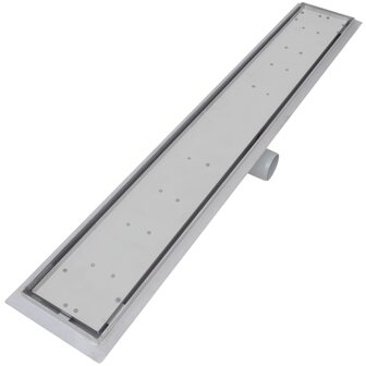 Doucheafvoer 2 st rechthoekig 830x140 mm roestvrij staal 6