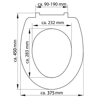 SCH&Uuml;TTE Toiletbril met soft-close CARRIBEAN duroplast met print 7