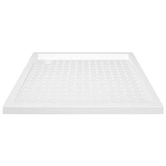 Douchebak met noppen 80x80x4 cm ABS wit 3