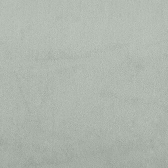 Boxspring zonder matras fluweel lichtgrijs 120x210 cm 9