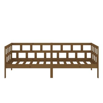 Slaapbank massief grenenhout honingbruin 80x200 cm 8