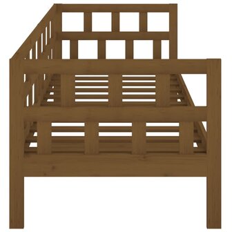 Slaapbank massief grenenhout honingbruin 80x200 cm 9