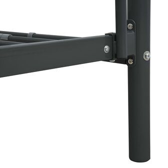 Stapelbed metaal zwart 90x200 cm 7