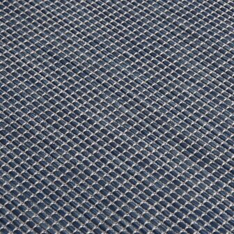 Buitenkleed platgeweven 200x280 cm blauw 5