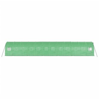 Tuinkas met stalen frame 24 m&sup2; 12x2x2 m groen 5