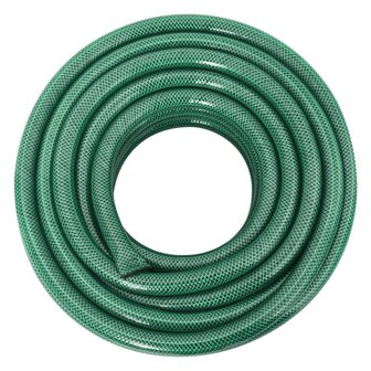 Tuinslang met koppelingsset 0,75&amp;apos;&amp;apos; 10 m PVC groen 3
