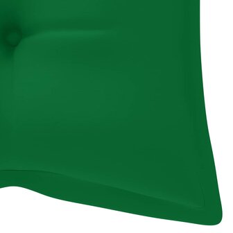 Tuinbank inklapbaar met kussen 118 cm bamboe 8