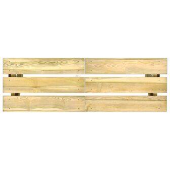 Tuinbank 110 cm ge&iuml;mpregneerd grenenhout 5