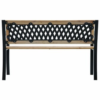 Tuinbank 120 cm hout 4