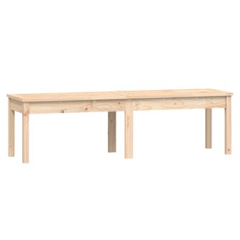 Tuinbank 2-zits 159,5x44x45 cm massief grenenhout 2