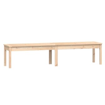 Tuinbank 2-zits 203,5x44x45 cm massief grenenhout 2