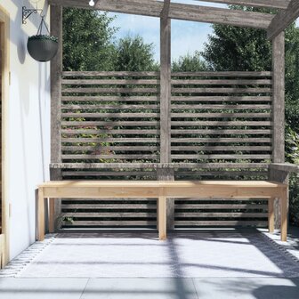 Tuinbank 2-zits 203,5x44x45 cm massief grenenhout 3