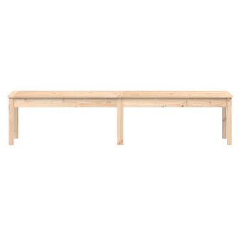 Tuinbank 2-zits 203,5x44x45 cm massief grenenhout 4