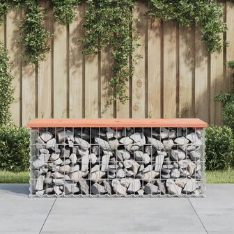 Tuinbank schanskorfontwerp 103x44x42 cm massief douglashout 1