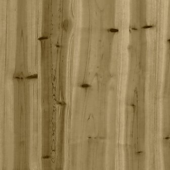Tuinbank schanskorfontwerp 103x44x42 cm ge&iuml;mpregneerd hout 7