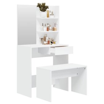 Kaptafelset 74,5x40x141 cm wit 4
