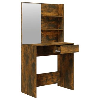 Kaptafelset 74,5x40x141 cm gerookt eiken 5