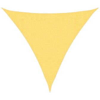 Zonnezeil 160 g/m&sup2; 3x3x3 m HDPE beige 2