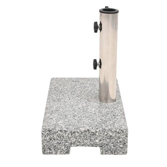 Parasolvoet rechthoekig 25 kg graniet  2