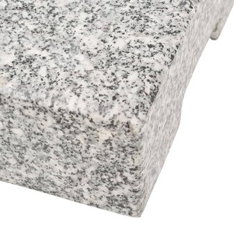 Parasolvoet rechthoekig 25 kg graniet  7