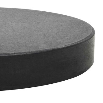 Parasolvoet rond 20 kg graniet zwart 7