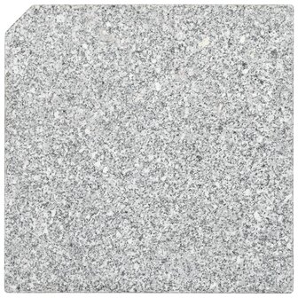 Parasolvoetplaat vierkant 25 kg graniet grijs  4