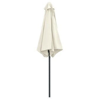 Parasol met aluminium paal 270x246 cm zandwit 4