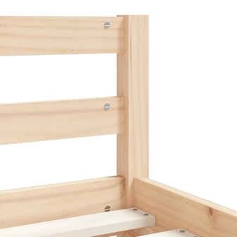 Kinderbedframe met lades 80x160 cm massief grenenhout 8
