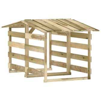 Pergola&amp;apos;s met dak 2 st 100x90x100 cm ge&iuml;mpregneerd grenenhout 2