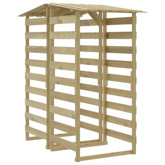 Pergola&amp;apos;s met dak 2 st 100x90x200 cm ge&iuml;mpregneerd grenenhout 2