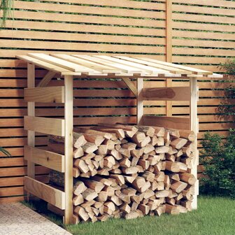 Pergola met dak 100x90x100 cm ge&iuml;mpregneerd grenenhout 1