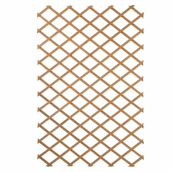 Nature Latwerk voor tuin 100x200 cm natuurlijk hout 6041703 1