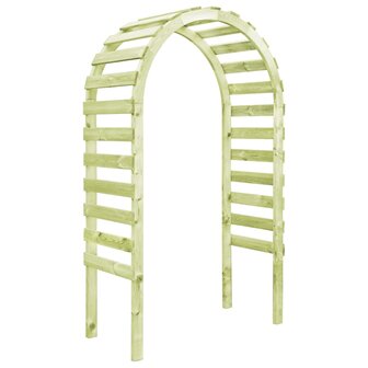 Pergola 130x60x230 cm ge&iuml;mpregneerd grenenhout 1