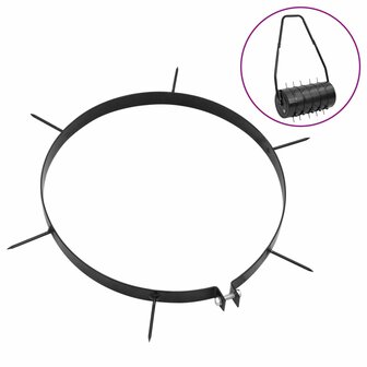 Beluchtingsklemmen 5 st met spikes &Oslash; 30 cm ijzer 2