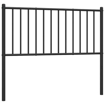 Hoofdbord metaal zwart 100 cm 2